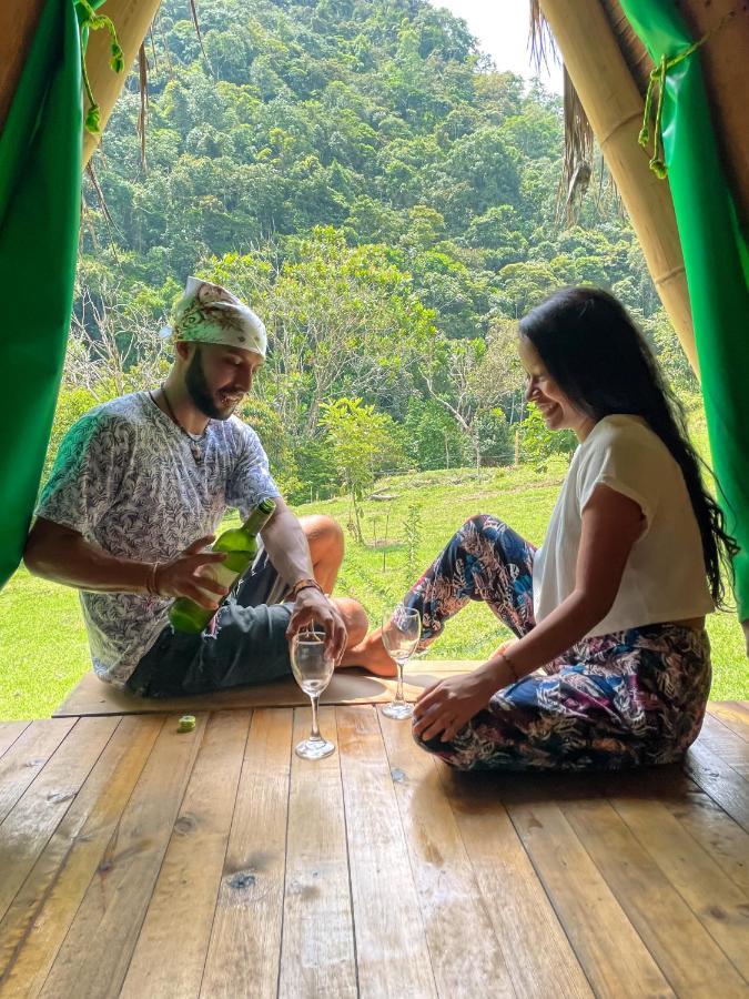 La Perla Negra - Black Pearl Eco Hostel 산 라파엘 외부 사진