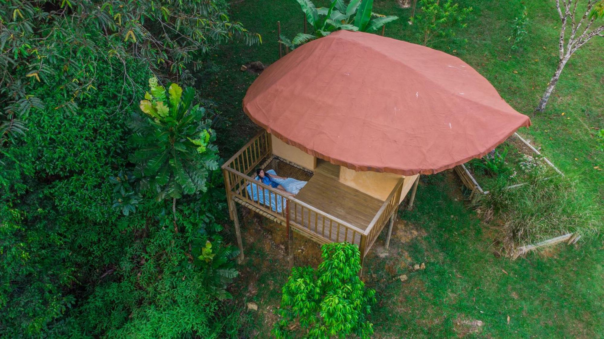 La Perla Negra - Black Pearl Eco Hostel 산 라파엘 외부 사진