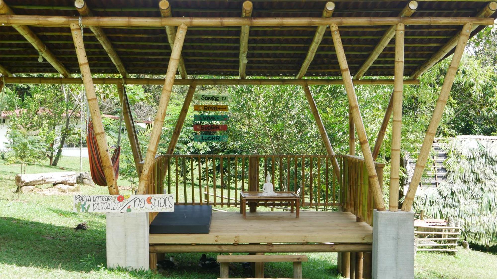 La Perla Negra - Black Pearl Eco Hostel 산 라파엘 외부 사진